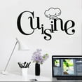 thumbnail image 4 of Calcomanías de pared impermeables, papel tapiz de decoración de cocina con letras inglesas de 5 uds., rendimiento sólido, 4 of 10