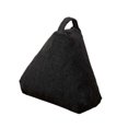 thumbnail image 2 of Cojín triangular decorativo para el suelo, cómodo para regalo de cumpleaños o viaje. Negro, 2 of 8