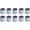 10, variant on 20 Pack Screw Thread Protector Cover Rubber End Caps, [for Screw, Bolt, Rod Cap] - 1/4 inch(6mm) Inner Dia/Grey