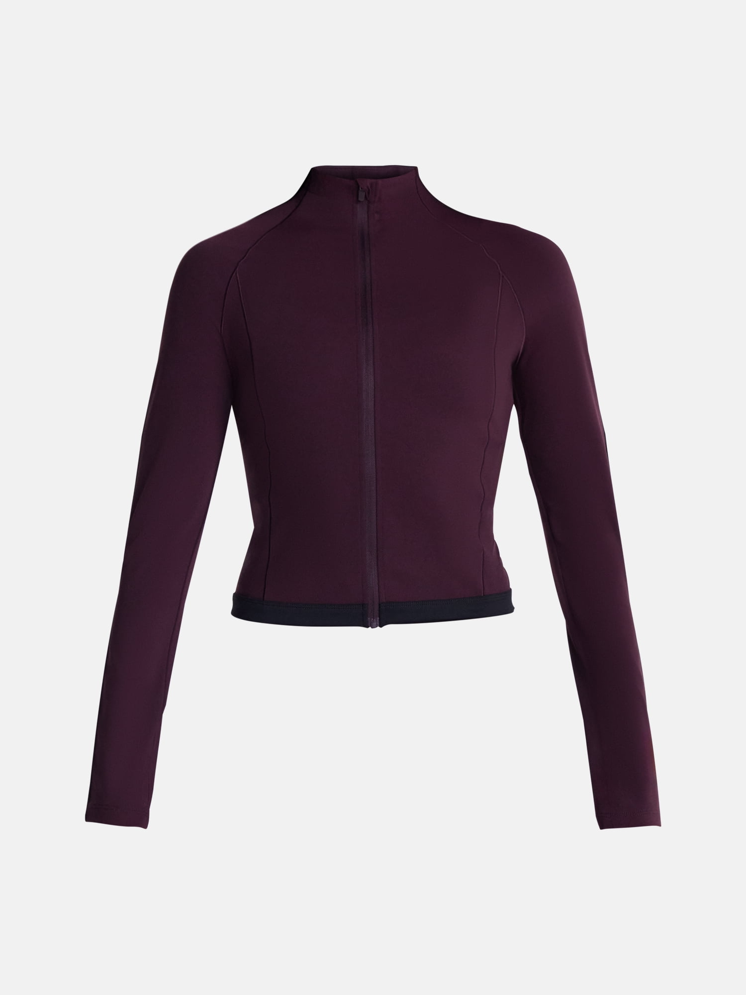 Avia Women's and Women's Plus SoftSculpt Tipped Cropped Active Jacket, Sizes XS-4X