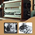 thumbnail image 4 of Rubber Pulley Drive Belt Square Rubber Belt 1.2mm thickness For Cassette Tape Machine Cassette Tape Belts 1PC, 4 of 4