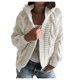 thumbnail image 1 of Gibobby Cárdigan de manga larga Suéter ligero para mujer ropa de punto(Blanco,CH), 1 of 4