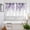 Purple, variant on Sage Green Eucalyptus Leaves Kitchen Curtains Window Panels, Spring Botanical Floral Insulated Window Treatment Curtain, Grommet Curtains for Bedroom/Living Room/Bathroom, 2 Piece 42"Wx54"L