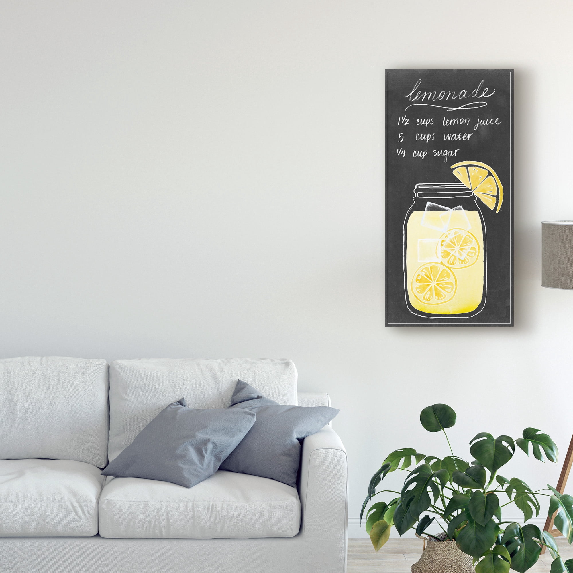 Trademark Fine Art 'Summer Drinks II' Canvas Art by Grace Popp