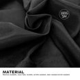 thumbnail image 3 of Mantel Surmente de poliéster negro 228 x 335 cm para boda, 3 of 7