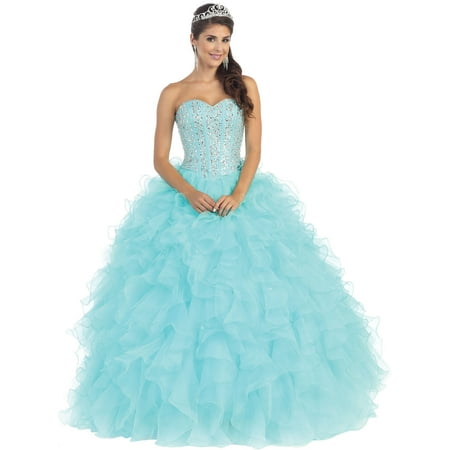 - MASQUERADE QUINCEANERA BALL GOWN