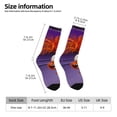 thumbnail image 4 of Lsque inside out 2 Printed Men's Crew Socks, Soft Durable Breathable Moisture-Wicking with Odor Control Cotton socks, 4 of 7