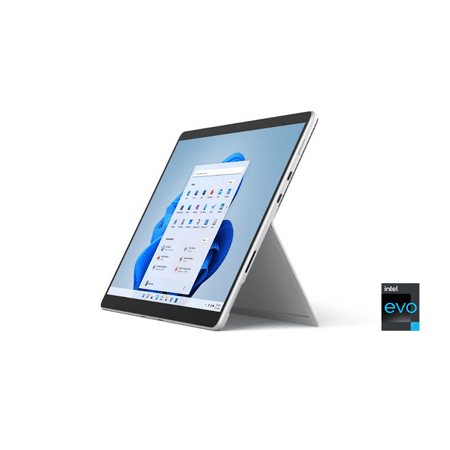 Microsoft Surface Pro 8 13" Pixel Sense Flow Display, 10 Point Multi- touch, Intel® Core™ i5-1135G7, 8GB RAM, 512GB SSD, Platinum, Windows 11, EBP-00001