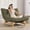 Antique Green, variant on EHANCIS Oversized Cloud Lounge Chair for Adults, Big Comfy Reading Chair with Solid Wood Frame, 41" Extra Wide Accent Chair for Bedroom Dorm, Washable Corduroy Cushion Turns into Bed,Gray