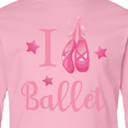 thumbnail image 4 of Inktastic I Love Ballet Long Sleeve Youth T-Shirt, 4 of 5