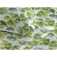 thumbnail image 3 of Ambesonne Nature Quilted Bedspread Set 3 Pcs, Spring Blooming Leafy Art, Twin, Lime Green and White, 3 of 4