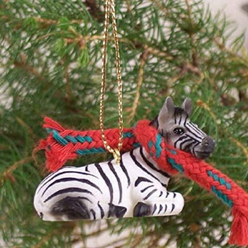 Zebra Christmas Ornament - Z281