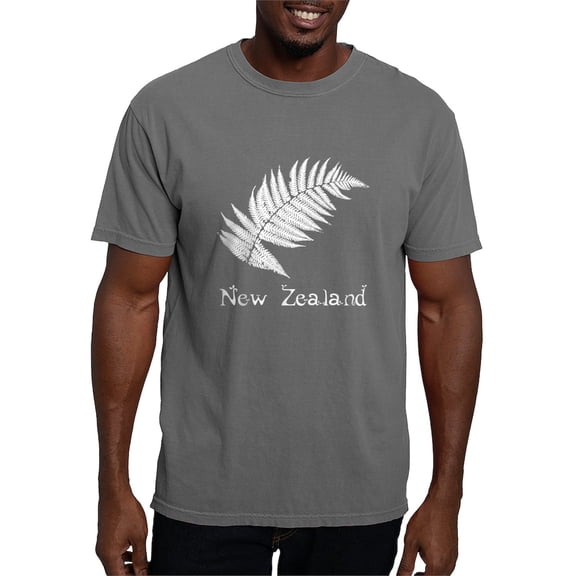 CafePress - New Zealand Leaves Women's Dark T Shirt - Mens Comfort Colors Shirt