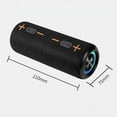 thumbnail image 7 of 20W 2 in 1 Wireless Portable Speaker with Stereo Sound, Colorful Lights, IPX6 Waterproof, 15h Playtime, 7 of 7