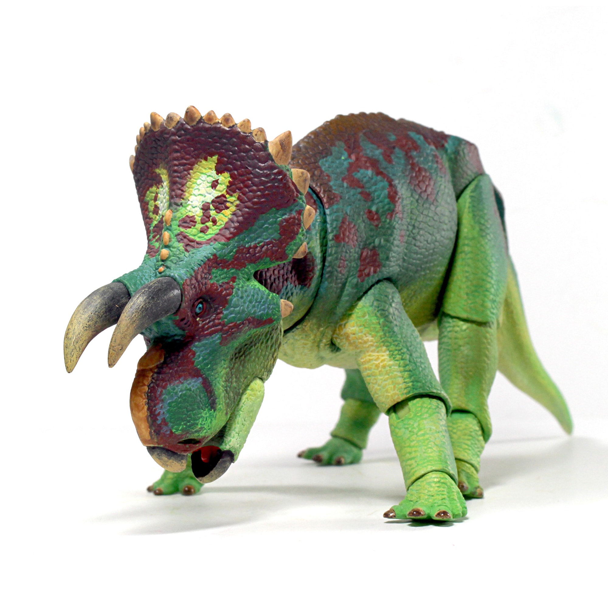 Beasts Of The Mesozoic: Avaceratops Lammersi - 1/18th Scale Dinosaur Action Figure - 10" Articulated Collectible Miniature, Hand-Painted