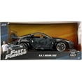 thumbnail image 6 of Jada Toys Fast & Furious 1:24 D.K.'s Nissan 350Z Die-cast Car, Toys for Kids and Adults, Grey and Black 97172, 6 of 7