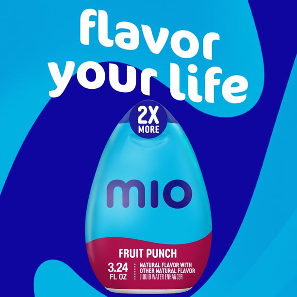 Mio Fruit Punch 8pk | Flavored beverages for grocery retail