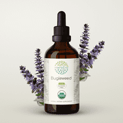 HerbEra Bugleweed Tincture, Organic Herbal Dietary Supplement for Hormonal Balance Support, Certified Organic Bugleweed (Lycopus virginicus) Dried Herb Extract, Natural, Alcohol-Free, Drops 4 oz