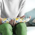 thumbnail image 2 of Jiueut Lemon Arm Cast Cover Arm Cast Sleeve with Thumb Cover Washable Cast and Bandage Protector Size S Sports Long Arm Cast Cover Waterproof Arm Cast Cover for Women, 2 of 7