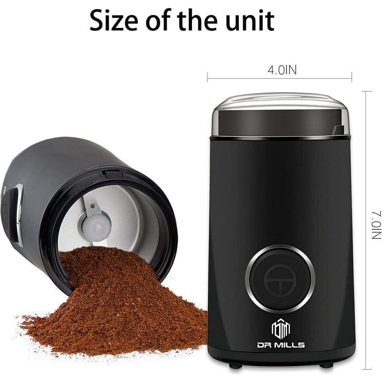 Dr Mills Electric Dried Spice and Coffee Grinder, Detachable Cup, Ok DM-7412M