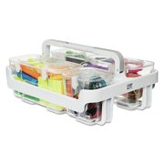 deflecto Caddy Organizer, 10 1/2 x 14, White