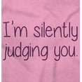thumbnail image 2 of Silently Judging You Funny Humor Toddler Boy Girl T Shirt Infant Toddler Brisco Brands 4T, 2 of 6