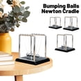 thumbnail image 4 of Newtons Cradle Balance Balls Desktop Toy Physics Science, 4 of 7