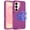 Purple Pink, variant on I-HONVA For Samsung Galaxy S26 Case,Magnetic 3-Layer Military Grade Drop Protection Anti-Slip Rugged Shockproof Dustproof Protection Phone Case,Green