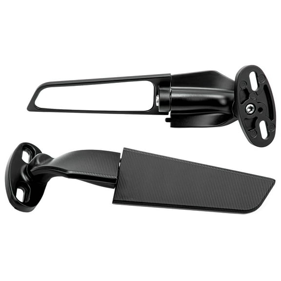 2pcs Motorcycle Rearview Mirror Adjustable Rotating Wind Wing Replacement for  250 300 H2 H4