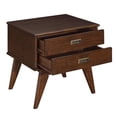 thumbnail image 3 of Allora Table d'Appoint en Bois Massif, Brun Auburn, 3 of 5