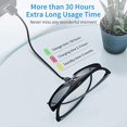 thumbnail image 4 of DLP Link 3D Glasses Active Shutter Eyewear Rechargeable Glasses Circular Glasses For DLP 3D Projectors, 4 of 8