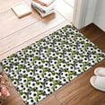 thumbnail image 2 of Vsdgher Soccer and Football print Flannel Anti-Slip Floor Mat Comfort Mat Floor Carpet for Decor, Non-Slip, Home, Office, Laundry, Durable, 2 of 5