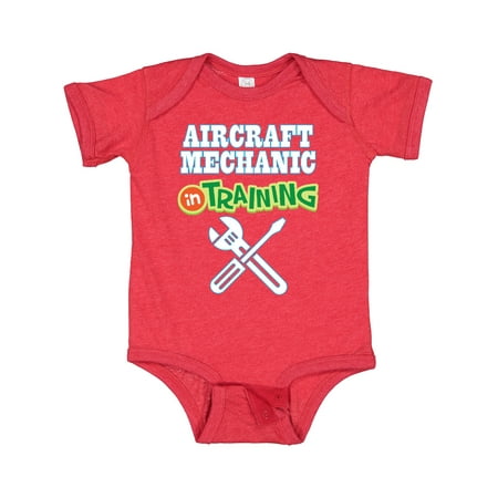 

Inktastic Aircraft Mechanic in Training Future Occupation Gift Baby Boy or Baby Girl Bodysuit