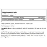 Swanson Natural Vitamin E 200 Iu 250 Softgels