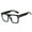 Black, variant on Womens Mens Thick Square Black Reading Glasses 0.50 Ladies Anti-blue Light Readers Plastic Presbyopic Glasses +0.5
