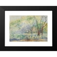 thumbnail image 2 of Martín Malharro 14x11 Black Modern Framed Museum Art Print Titled - Landscape (1907), 2 of 5