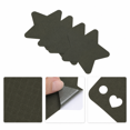thumbnail image 3 of Unique Bargains 4 Pcs Self-Adhesive Five-pointed Star Durable Nylon Repair Patches 3.15"x3.15" Army Green, 3 of 5