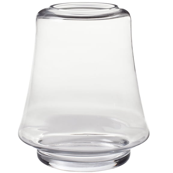 Couronne Holland Flower Vase, Clear Recycled Glass Vase for Home Decor, Perfect for Bouquets and Centerpieces, 77 Oz.