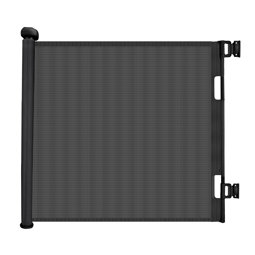 Stusgo Retractable Baby Gate, 33x55 Inches, Black photo 6