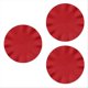 thumbnail image 1 of Wave Round Placemat, Round Anti-scalding Mat,Kitchen Table Mat,Red, 1 of 5