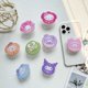 thumbnail image 2 of Kawaii Sanrio Kuromi Cinnamoroll soporte de Airbag para teléfono móvil, Anime para chica, Kerokero, Keroppi, soporte de hebilla de anillo trasero para teléfono, 2 of 4