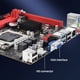 thumbnail image 2 of Placa base para juegos B75A, tarjeta de red de 100M, memoria DDR3, placa base para servidor de PC de 16GB Sywqhk Para estrenar, 2 of 8