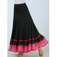 thumbnail image 3 of Long Ruffle Standard Ballroom Smooth Dance Praise Skirts for Sale, 3 of 3