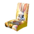 thumbnail image 2 of Cute Easter Bunny Chair Covers Festive Table Chair Decoration For Easter Parties Home Dining And Holiday Gatherings Ideal Gift For Easter, 2 of 6