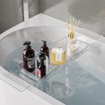 thumbnail image 1 of Shower Tub Bath Tub Tray Table Durable Non-slip Bathtub Caddy Fits Most Extendable Bath Bathtub, 1 of 3