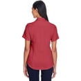 thumbnail image 2 of Harriton M570W Ladies Bahama Cord Camp&nbsp;Shirt, 2 of 3