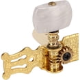 thumbnail image 3 of Durable 2Pcs Guitar Tuners Machine Head, Classical Guitar String Tuning Pegs Keys Tuners Set White Button - Designed to Meet Your gardening requirements, 3 of 5