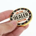 thumbnail image 4 of Dealer Button Metal Poker Guard Poker Card Poker Guard Dealer Poker Accessory, 4 of 8