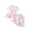 White, variant on Loopsun Toddler Girls Short Sleeve Round Neck Shirts and Shorts Print Summer Casual Breathable Outfit Pink, 3-4 Years