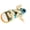 Blue, variant on AOOOWER Chewable Shoe Dog Squeaky Toy with Teething Rope for Various Size Dog Enrichment